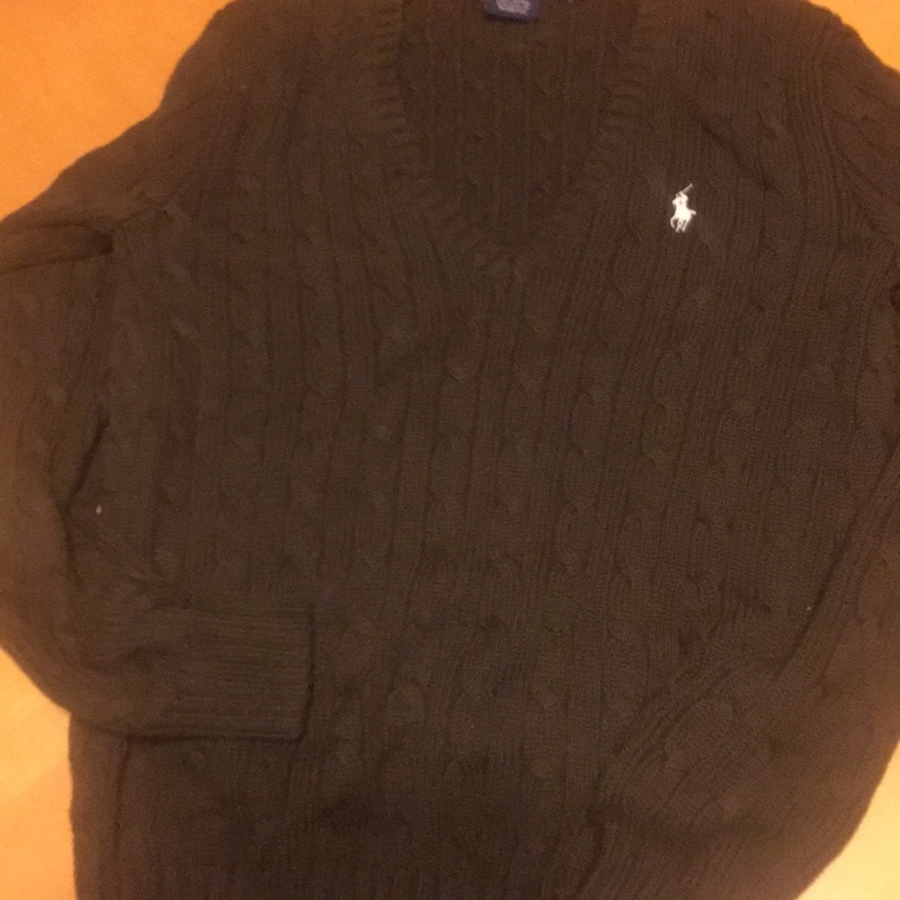 Authentic brown Ralph Lauren polo sweater